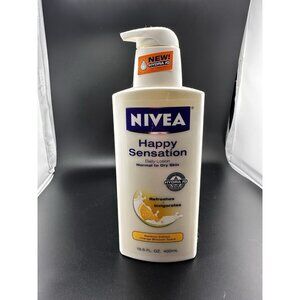 Nivea Happy Sensation Daily Lotion Bamboo Extract Orange Blossom Scent 13.5 oz